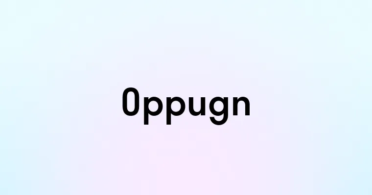 Oppugn