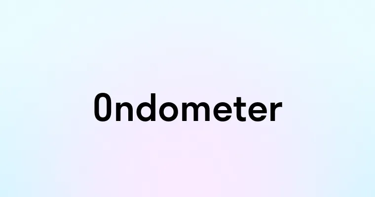 Ondometer