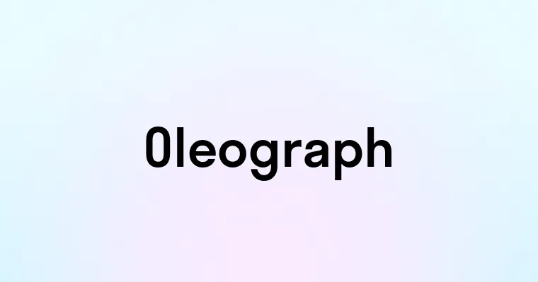 Oleograph