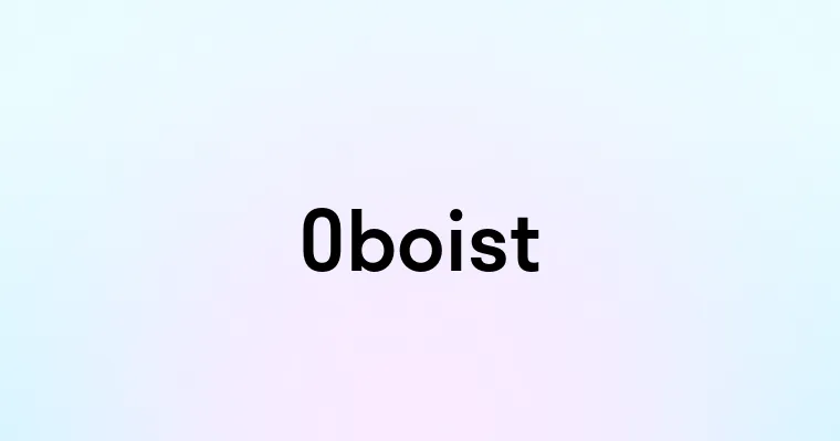 Oboist