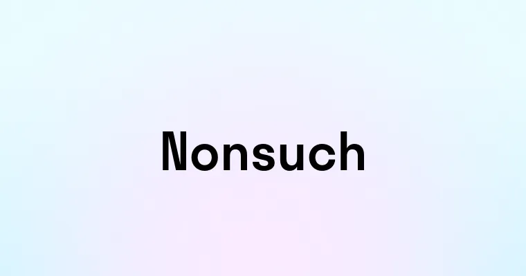 Nonsuch