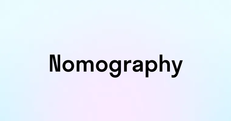 Nomography