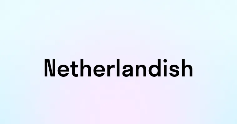 Netherlandish