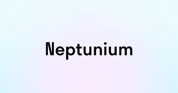 Neptunium