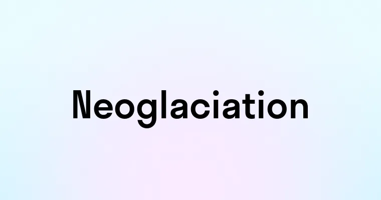 Neoglaciation