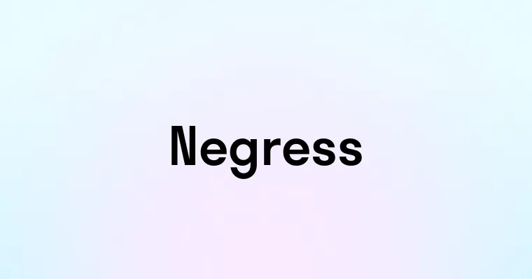 Negress