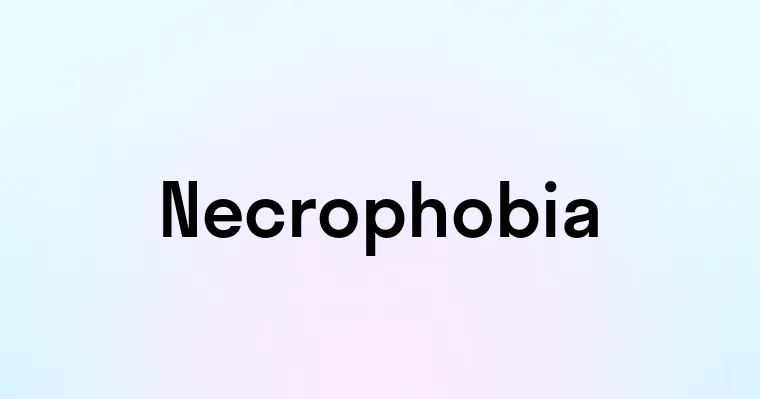 Necrophobia