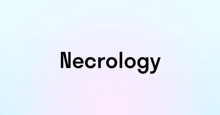 Necrology