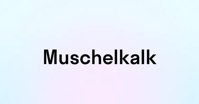 Muschelkalk