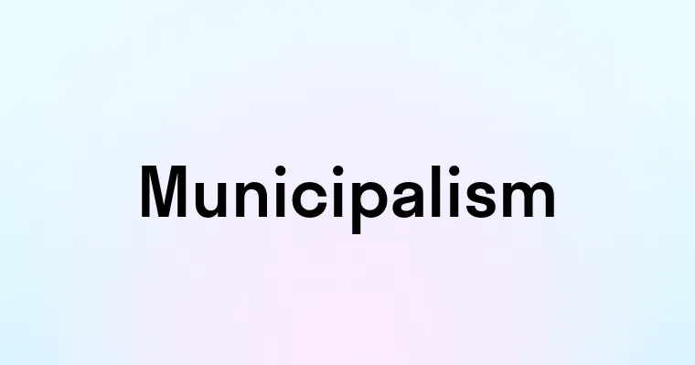 Municipalism