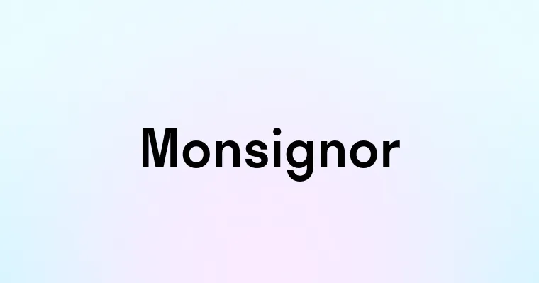 Monsignor