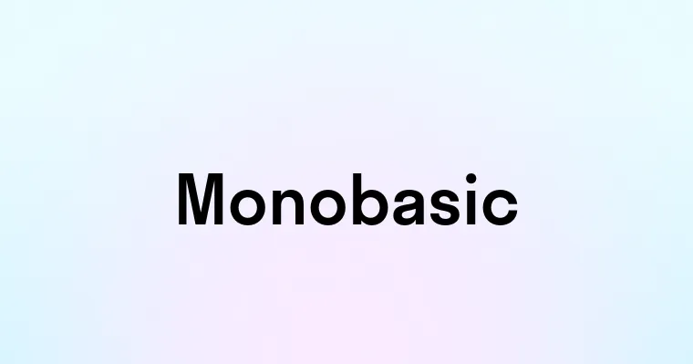 Monobasic