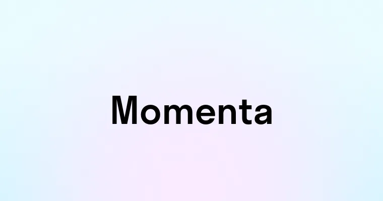 Momenta