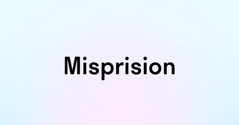 Misprision