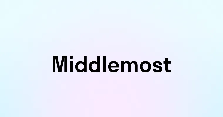 Middlemost