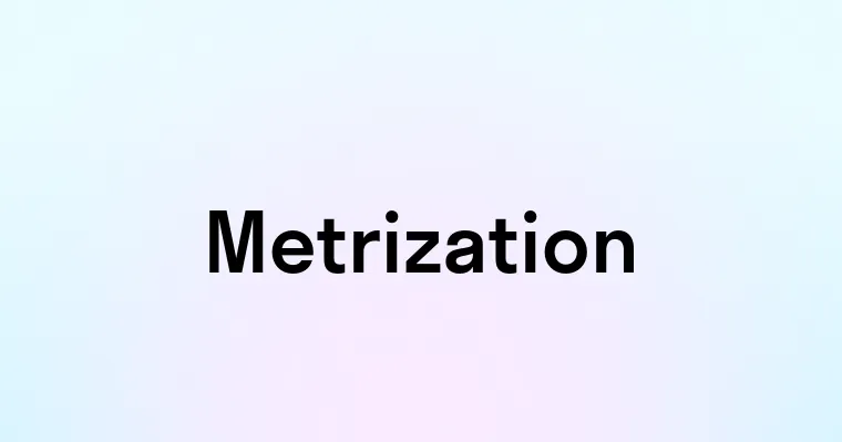 Metrization