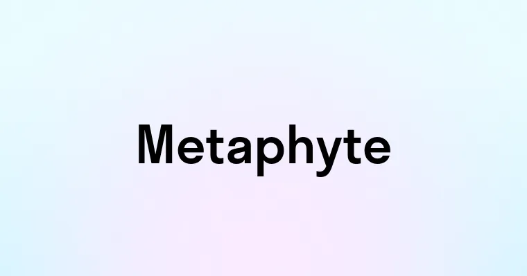 Metaphyte