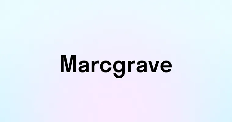 Marcgrave