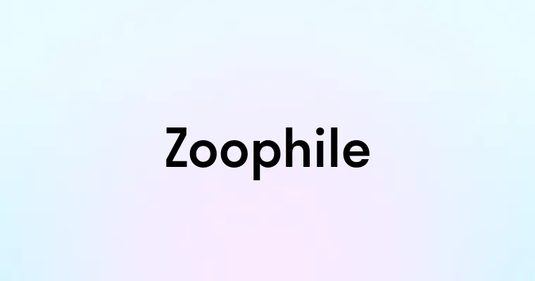 Zoophile