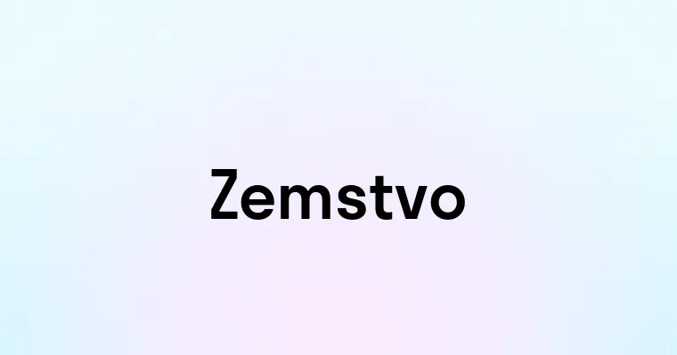 Zemstvo