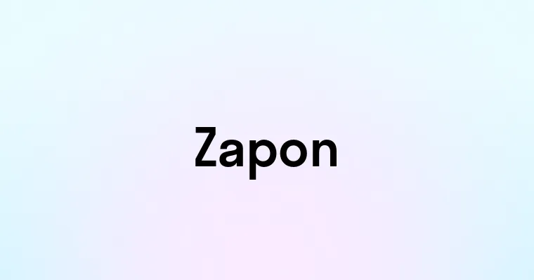 Zapon