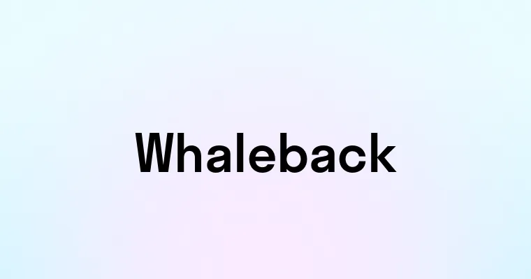 Whaleback