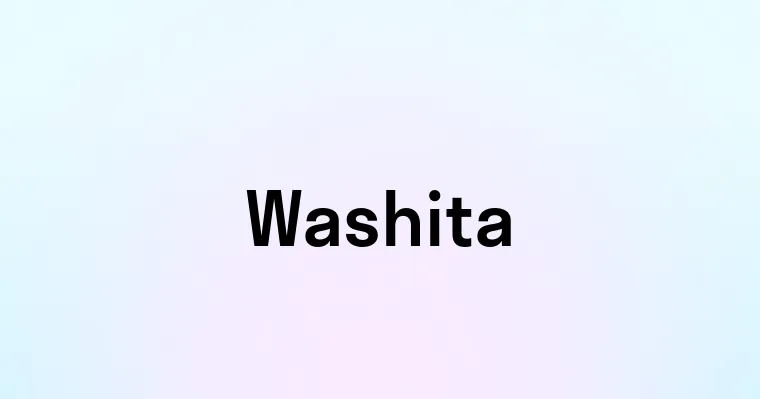 Washita