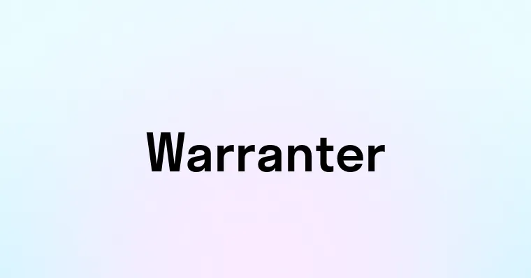 Warranter