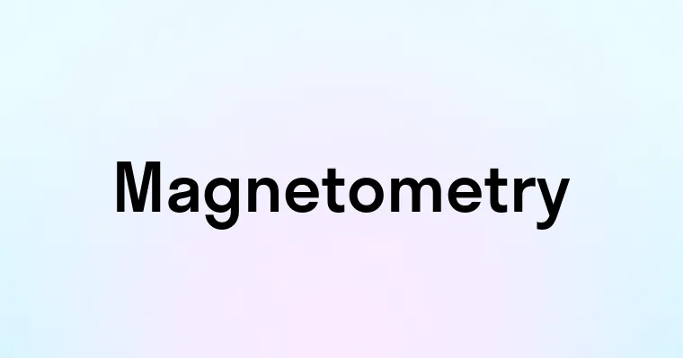 Magnetometry