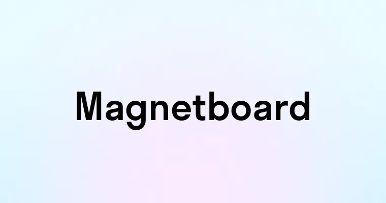 Magnetboard