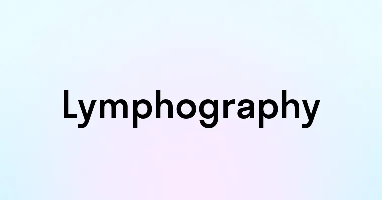 Lymphography