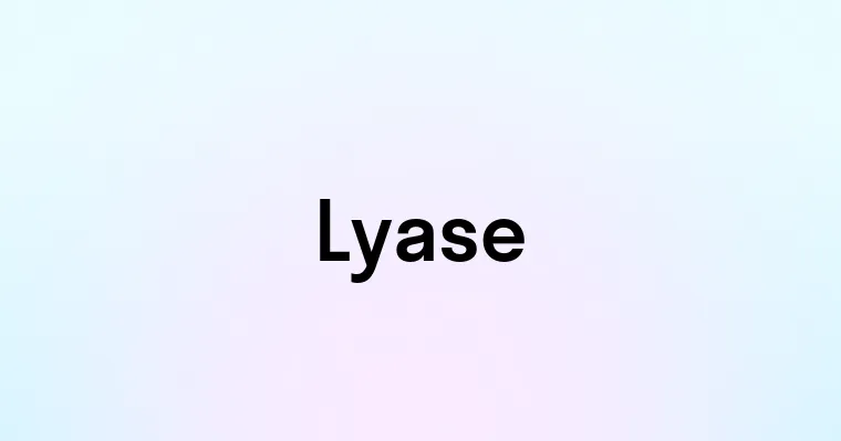 Lyase