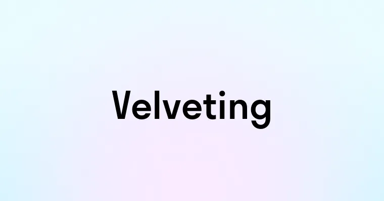 Velveting