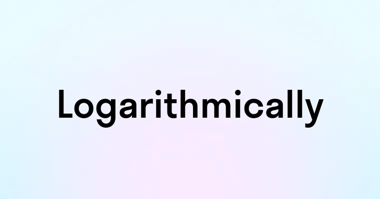 Logarithmically