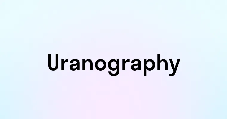 Uranography