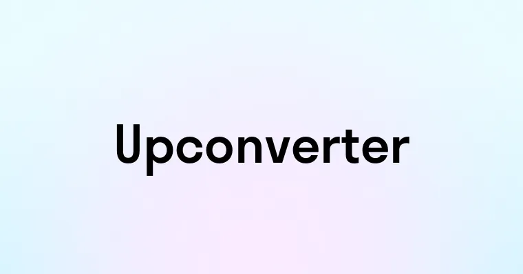 Upconverter