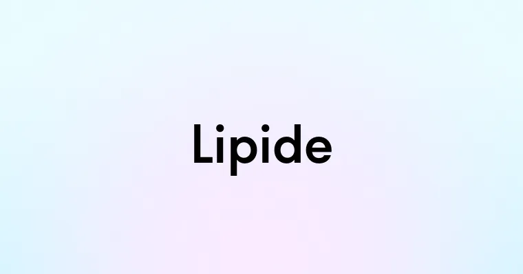 Lipide