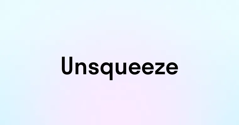 Unsqueeze