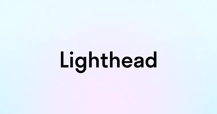 Lighthead