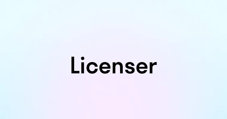 Licenser