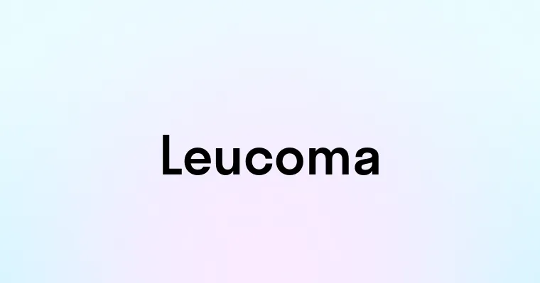 Leucoma