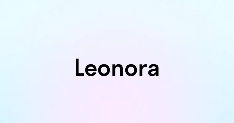 Leonora