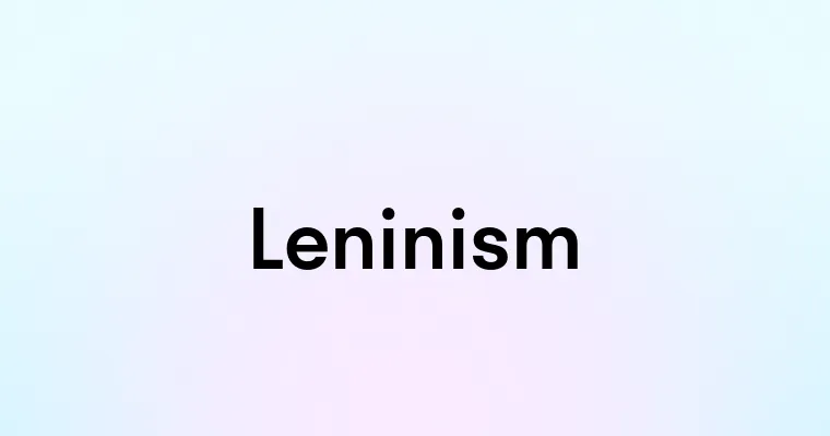 Leninism