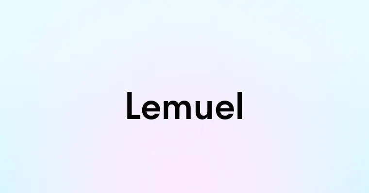 Lemuel