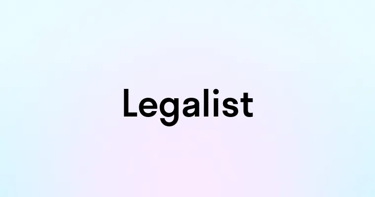 Legalist