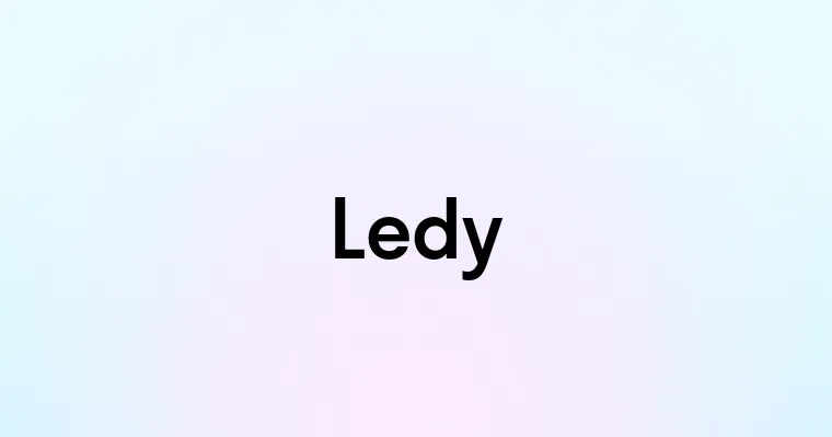 Ledy