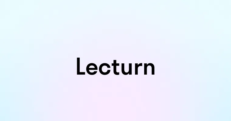 Lecturn