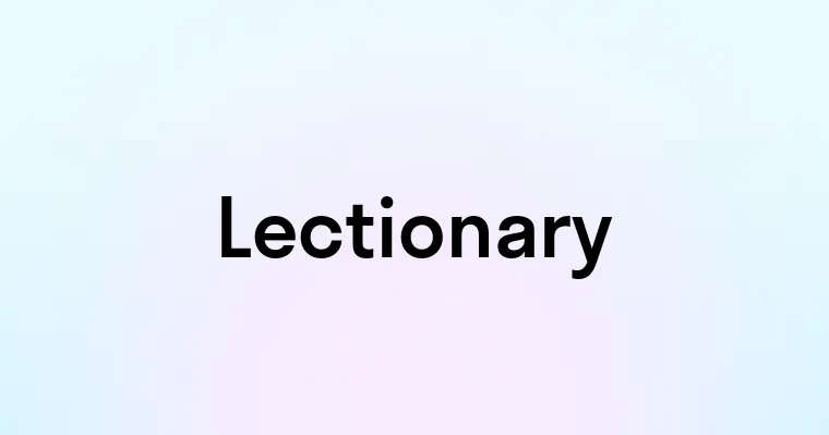 Lectionary