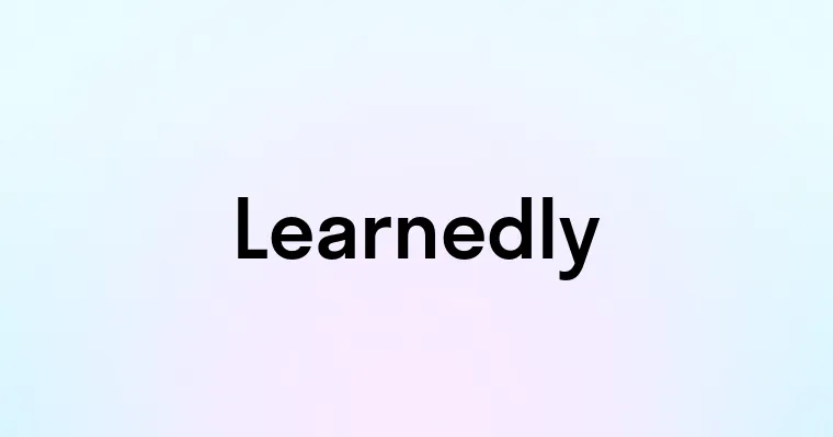 Learnedly