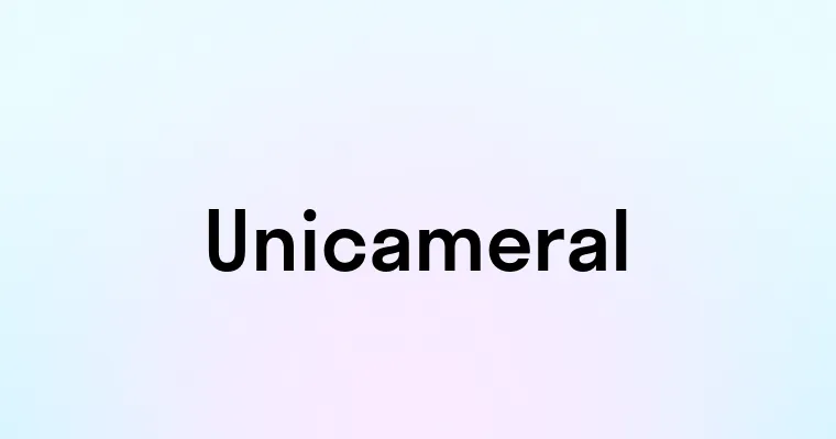 Unicameral